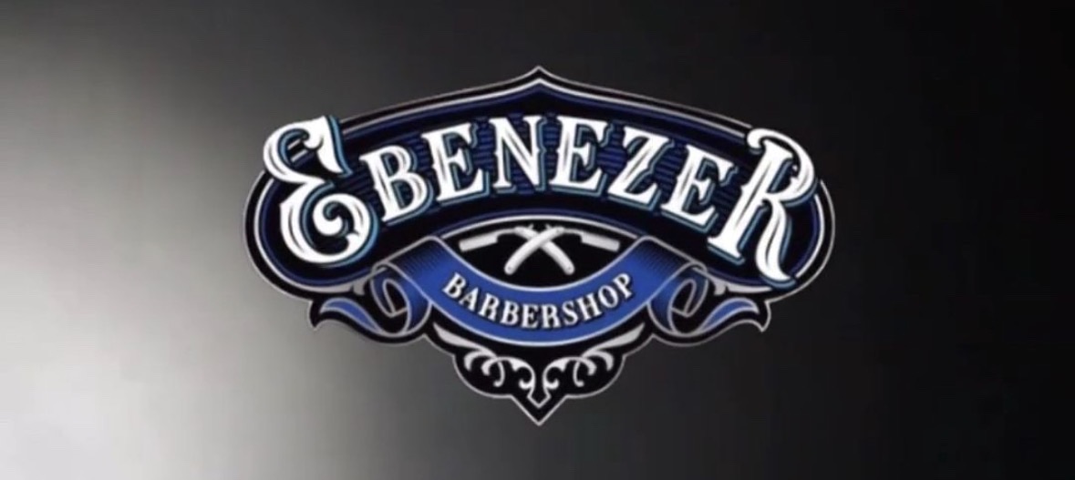 Ebenezer Barbershop Logo